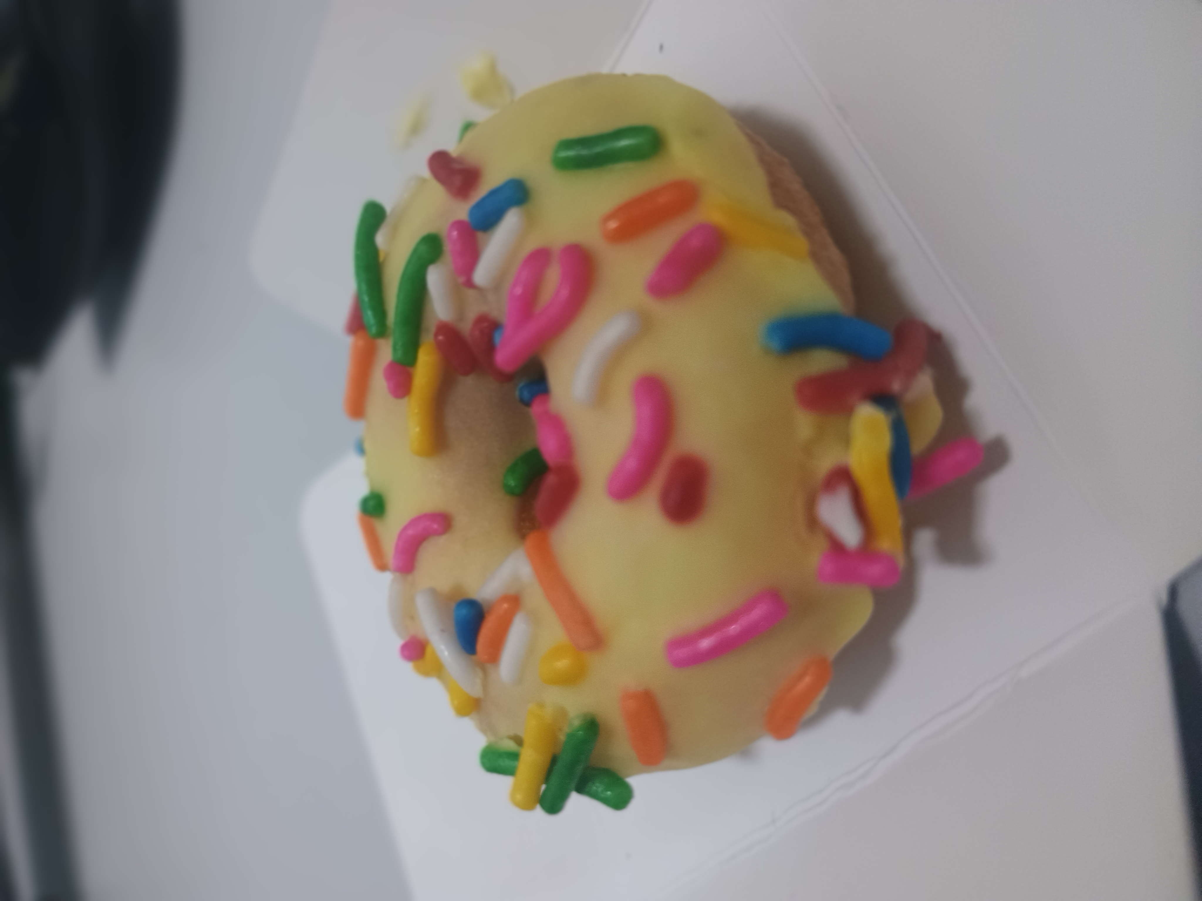 Mini Donuts de Chocolate Branco